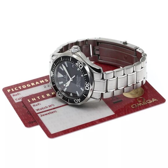 OMEGA Seamaster300 Professional 2262.50 Date black Dial Quartz Boy\'s_875547 main image 4